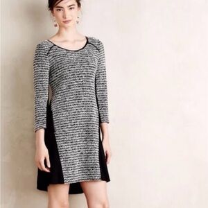 Maeve Monochrome Long Sleeve Dress